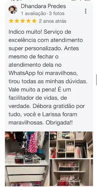 Avaliação Google Cliente 9